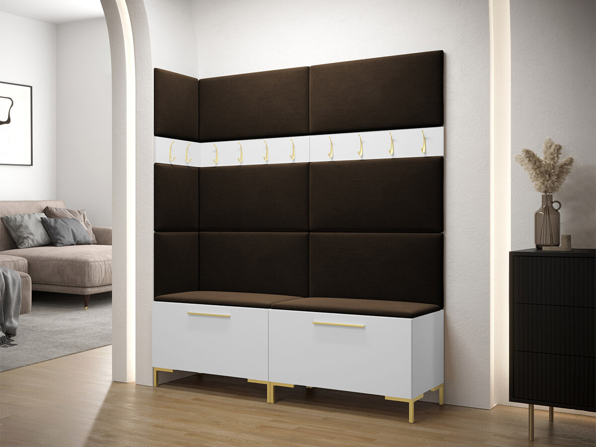 Prieškambario komplektas Tivsoa 104 (Balta)