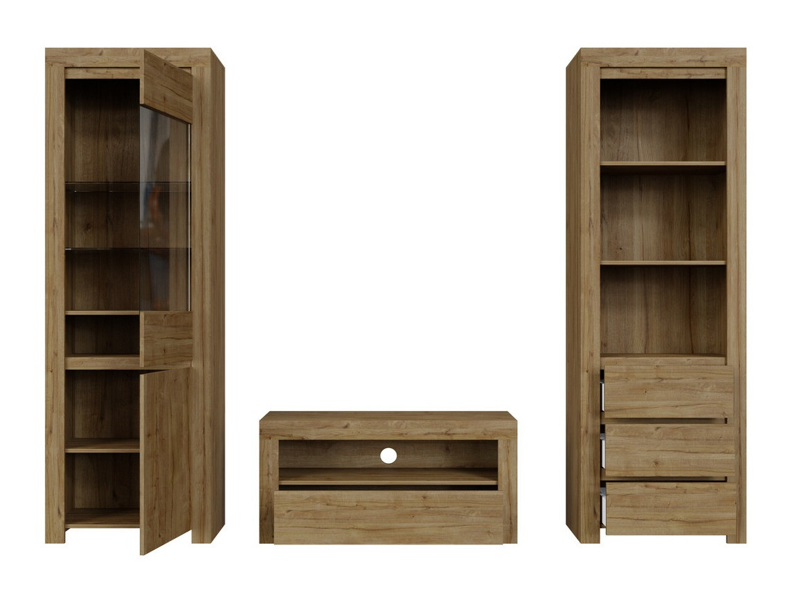 Svetainės komplektas Sonsoru 145 (Ąžuolas)