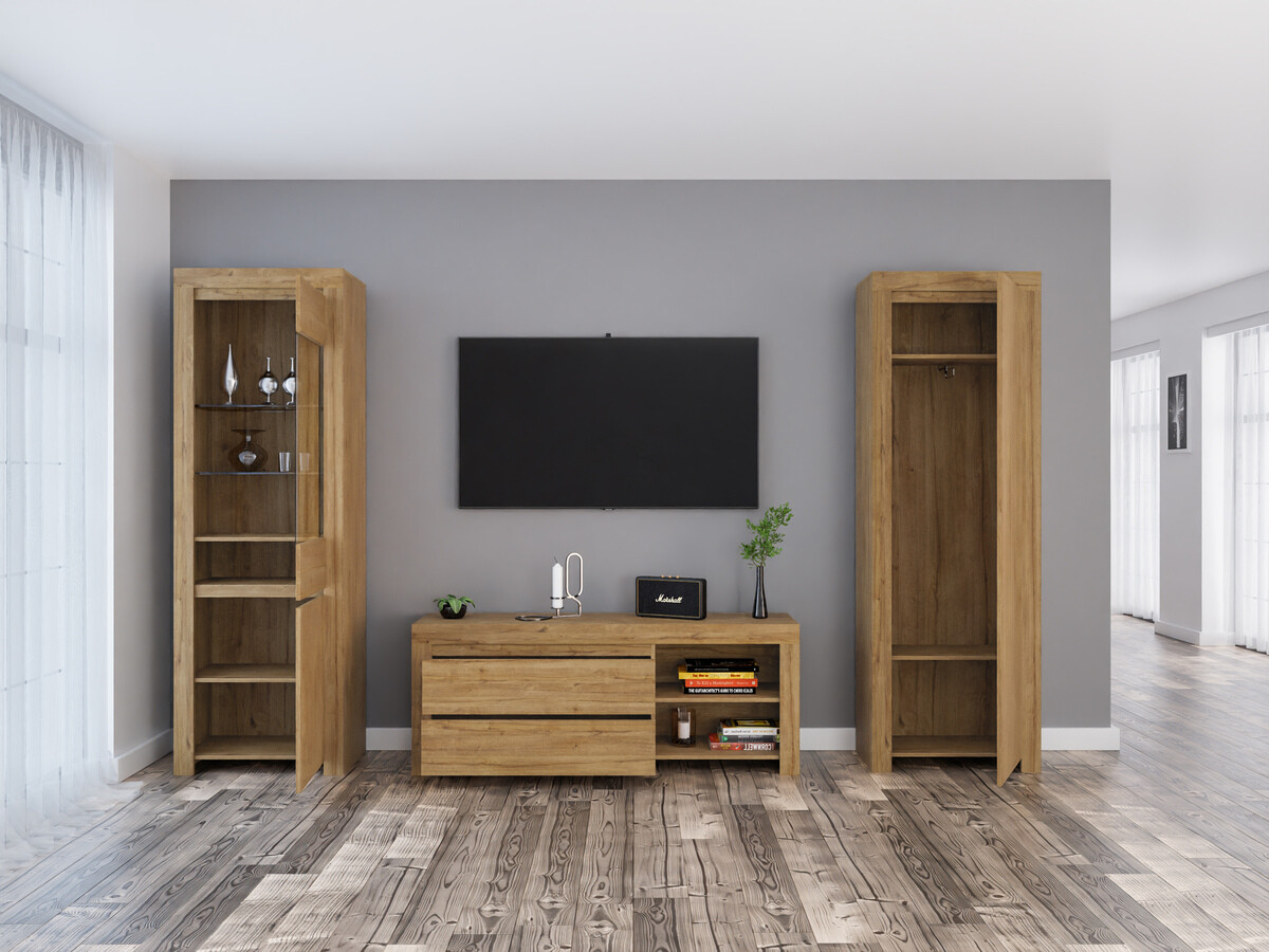 Svetainės komplektas Sonsoru 148 (Ąžuolas)