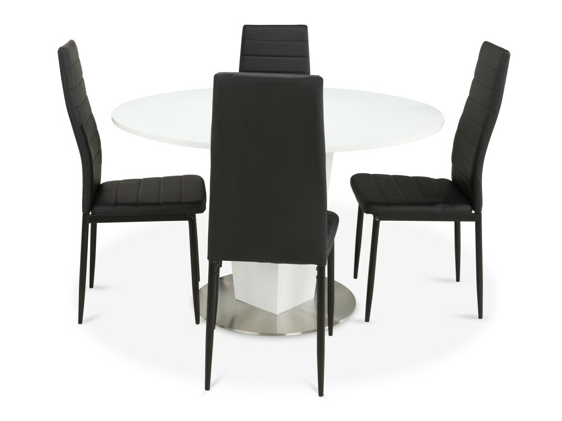 Valgomojo komplektas Scandinavian Choice 702 (Juoda)