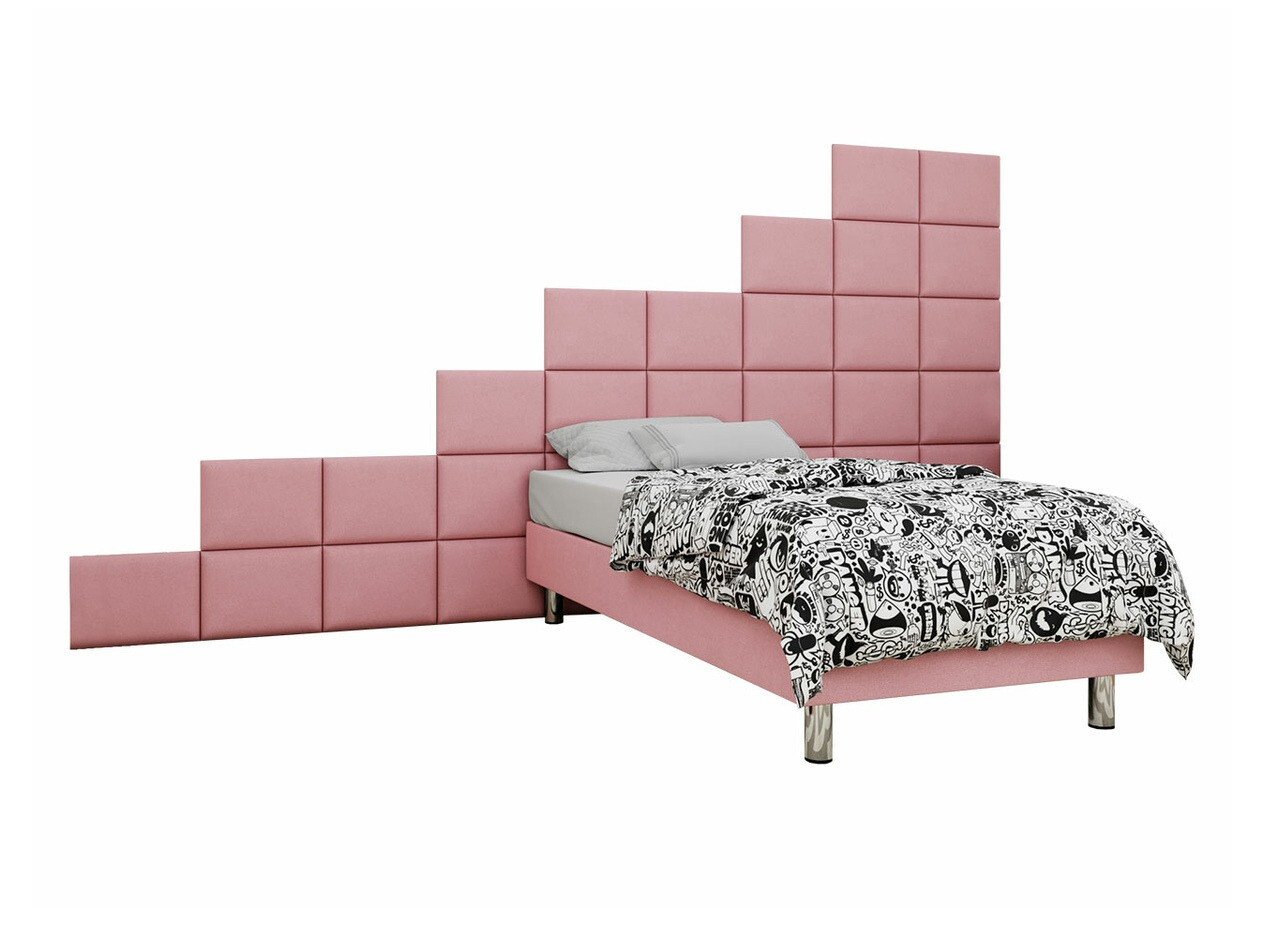 Rožinės viengulės lovos