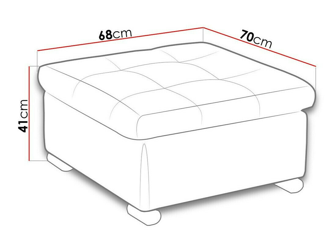 Minkštų baldų komplektas Comfivo Gemma I (Soft 017 + Lawa 05)