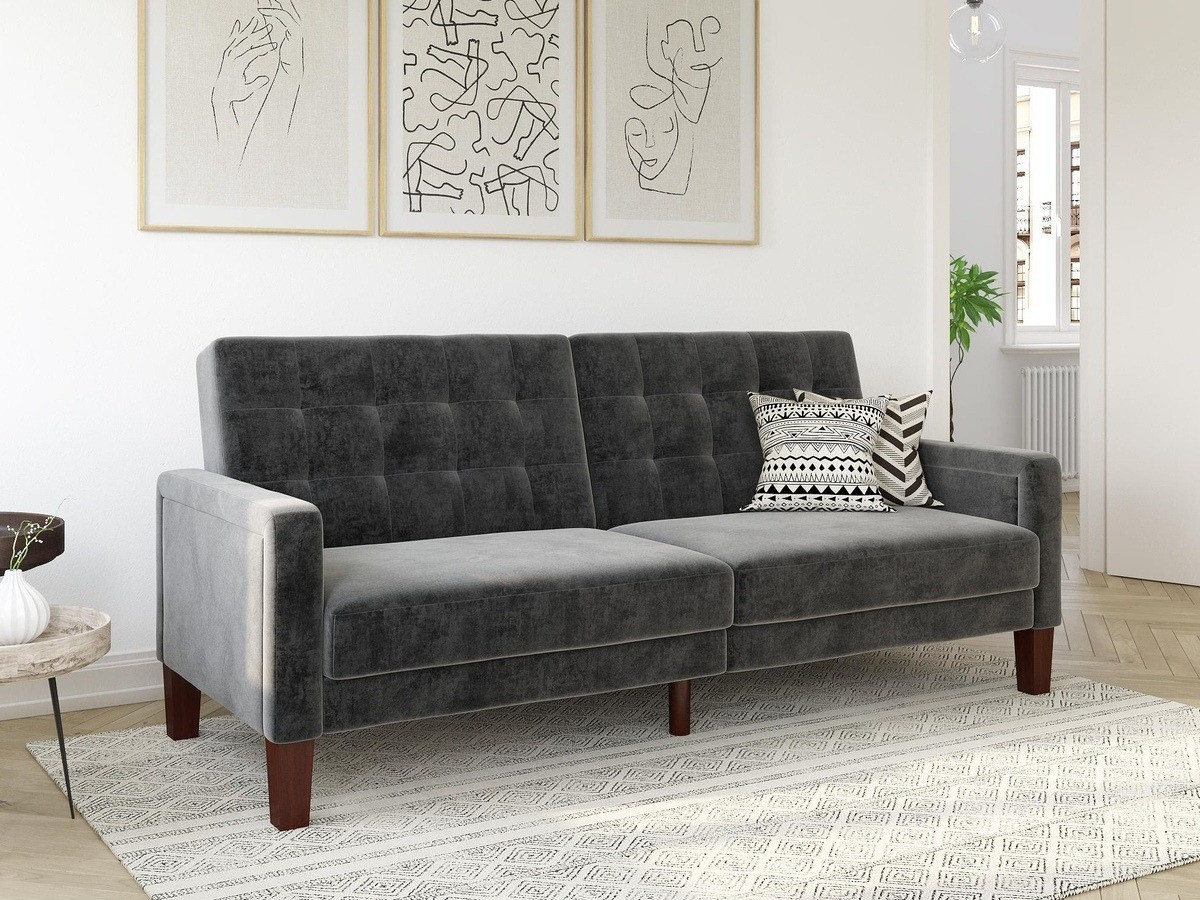 Sofa lova Tulsa 128 (Pilka)