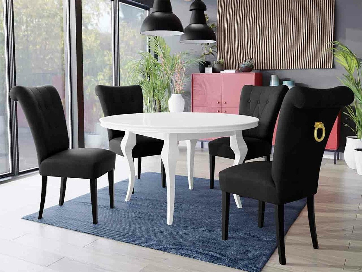 Valgomojo komplektas Racine 142 (Auksinė)