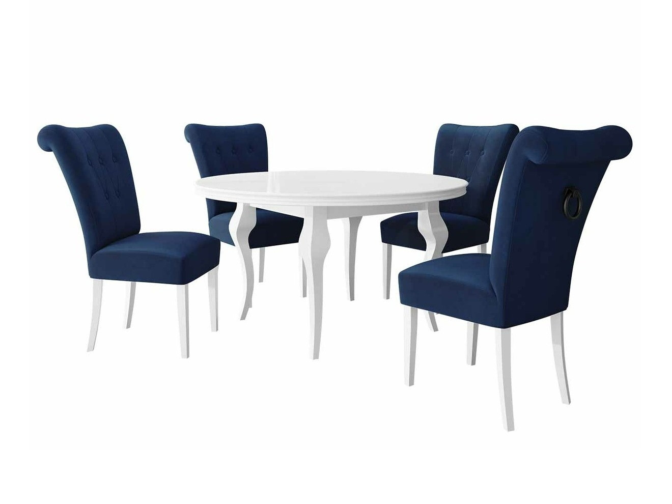 Valgomojo komplektas Racine 142 (Juoda)