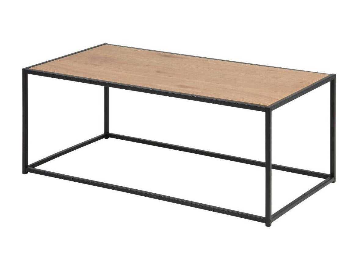 Žurnalinis staliukas Norsica Sevferi 147 (Laukinis ąžuolas + Juoda)