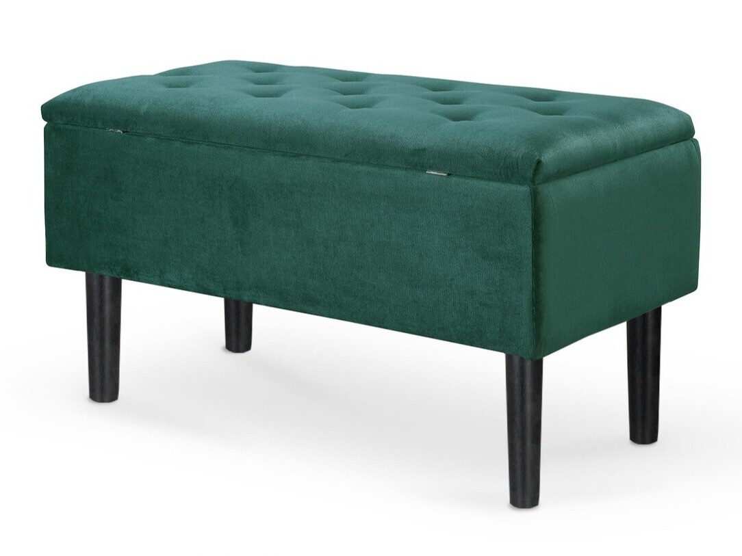 Minkštasuolis Houston 494 (Tamsi žalia + Juoda)