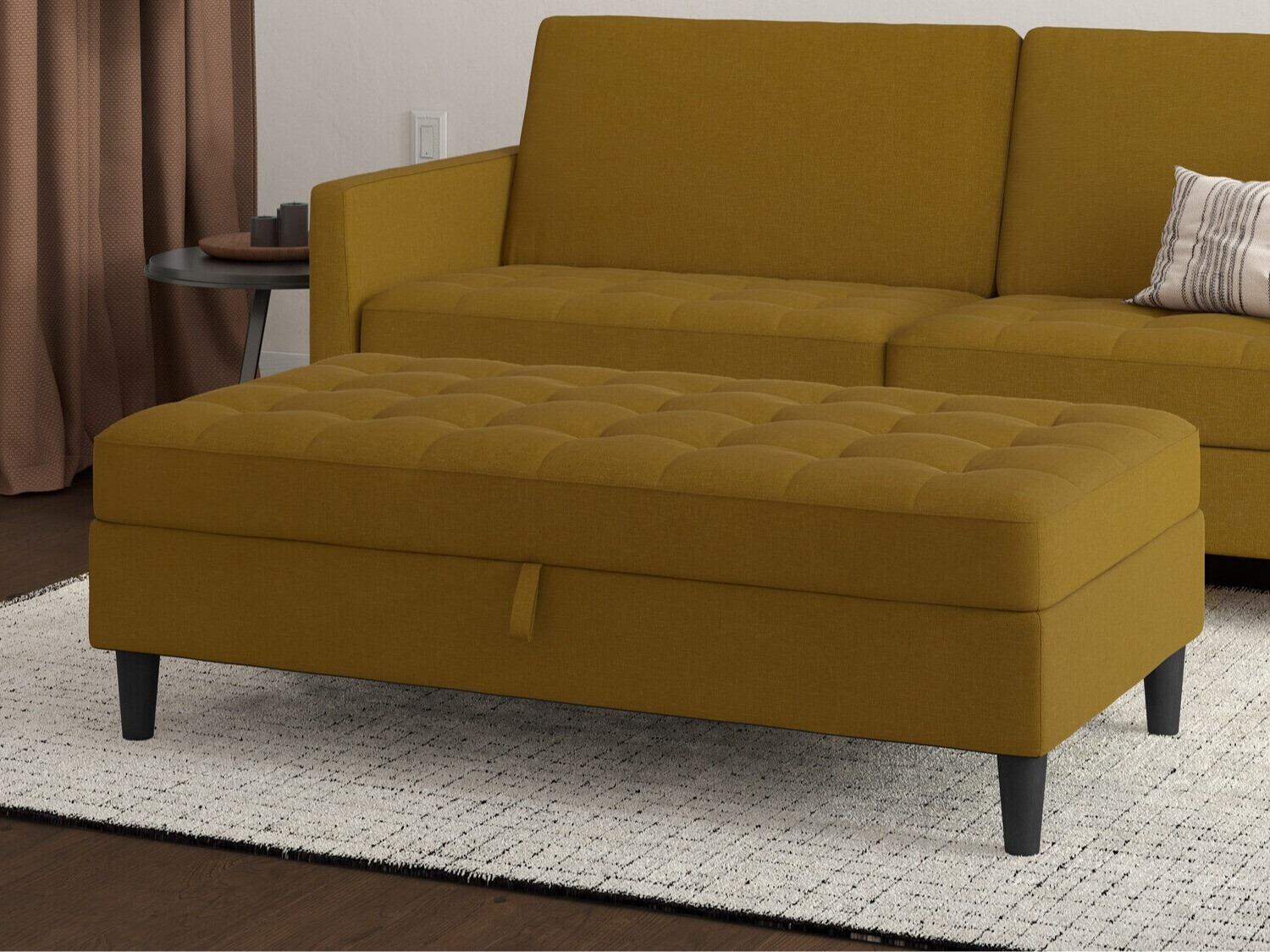 Minkštasuolis Tulsa 545 (Tamsi geltona)