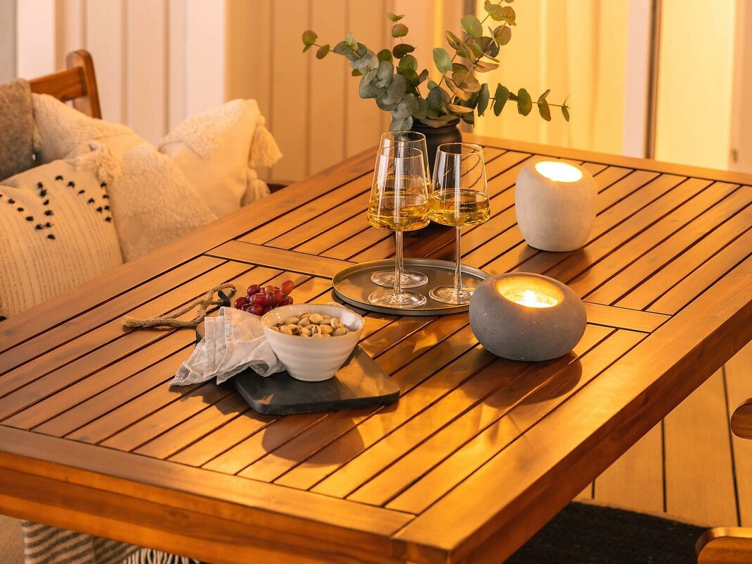 Stalo ir kėdžių komplektas Riverton 657 (Ruda)