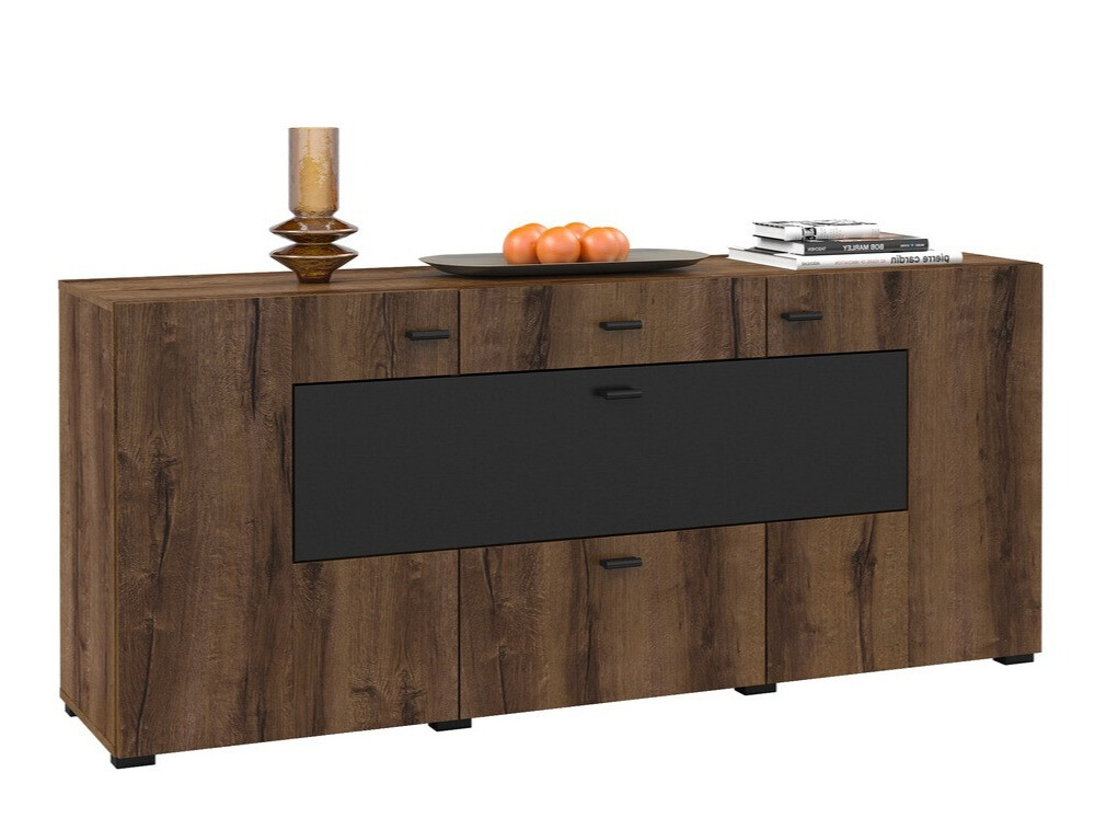 Komoda Mondalo 104 (Monastery ąžuolas + Matinė juoda)