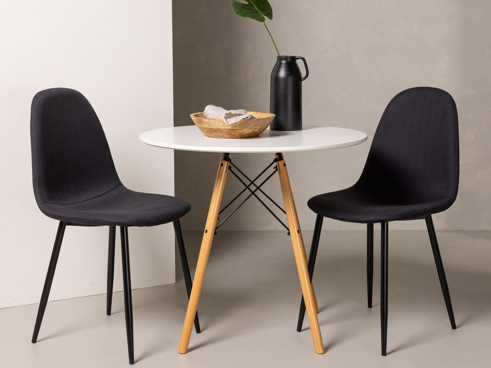 Valgomojo komplektas Dallas 3790 (Juoda + Juoda)