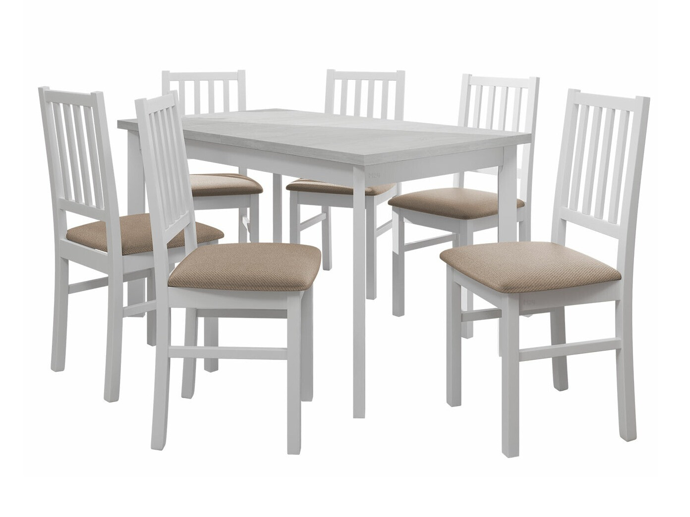 Valgomojo komplektas Victorville 264 (Balta)