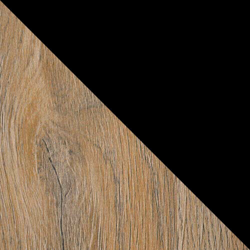 Valgomojo komplektas Victorville 256 (Grandson ąžuolas + Juoda)