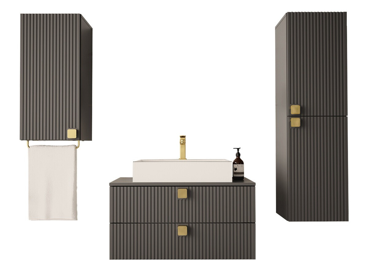 Vonios komplektas Orlvera 105 (Pilka)