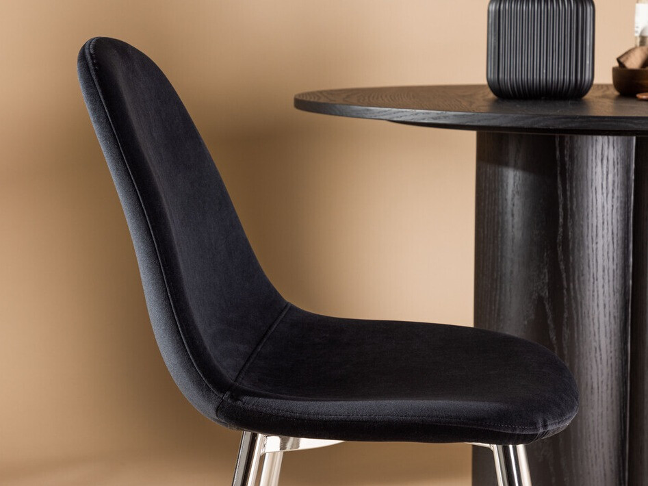 Kėdė Dallas 3820 (Juoda + Sidabrinė)