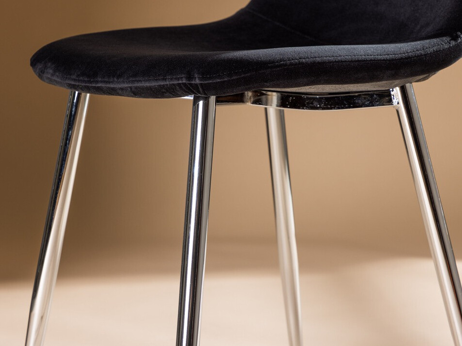 Kėdė Dallas 3820 (Juoda + Sidabrinė)