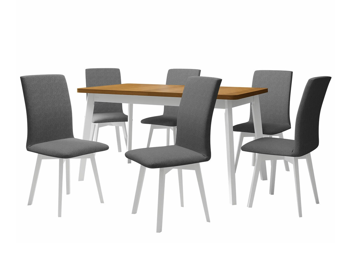 Valgomojo komplektas Victorville 291 (Grandson ąžuolas + Balta)