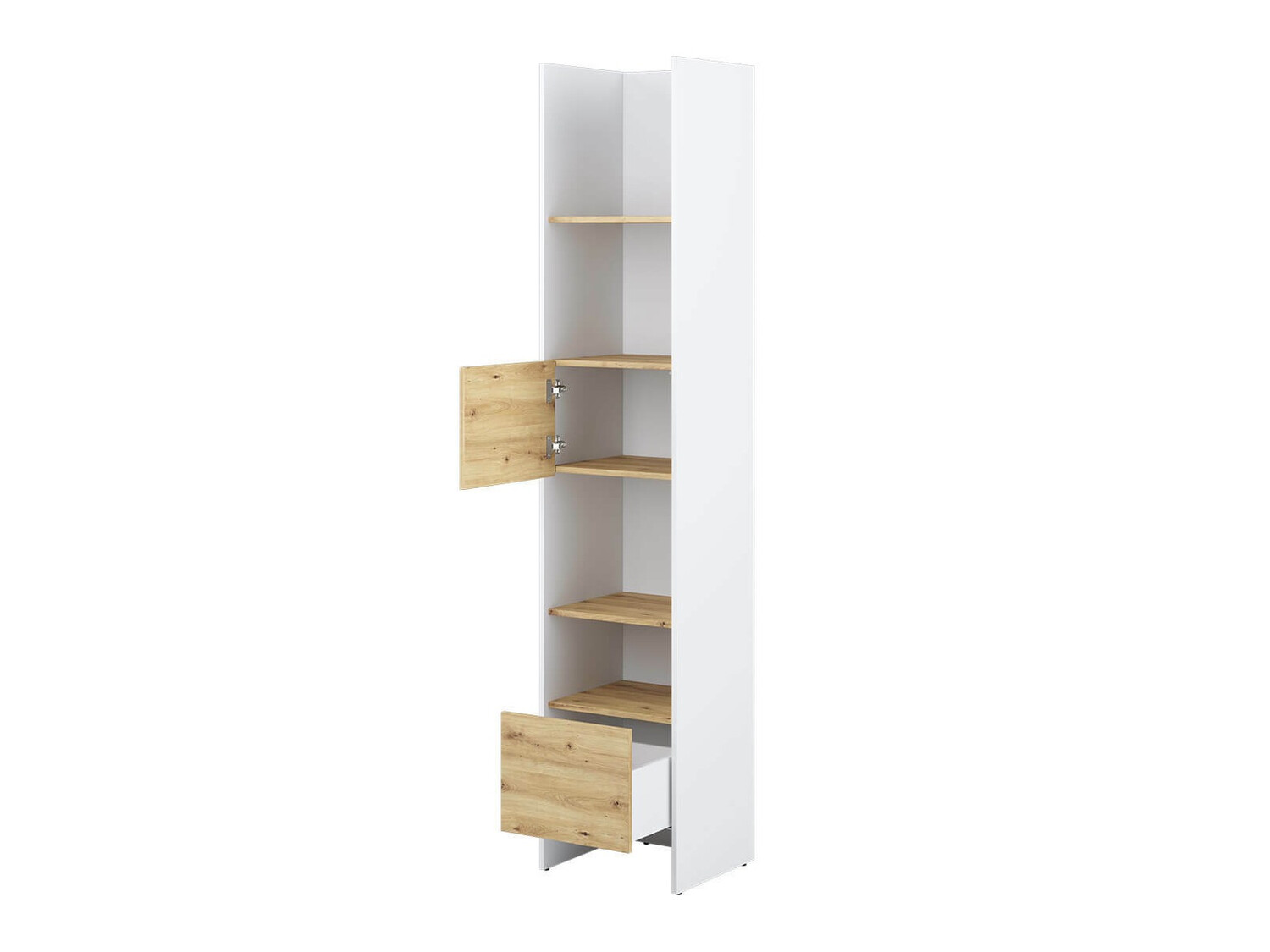 Lentyna Concept Pro Lenart VI (Balta + Artisan ąžuolas)