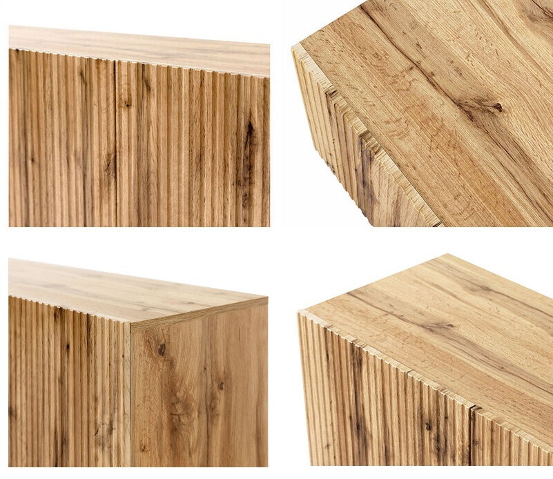 Naktinių staliukų komplektas Comes (Votan ąžuolas)