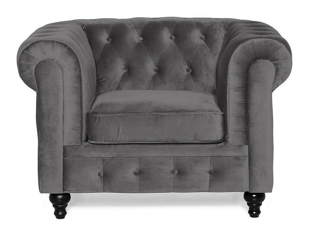 Chesterfield fotelis Manor House Ophfenu 100 (Tamsi pilka)