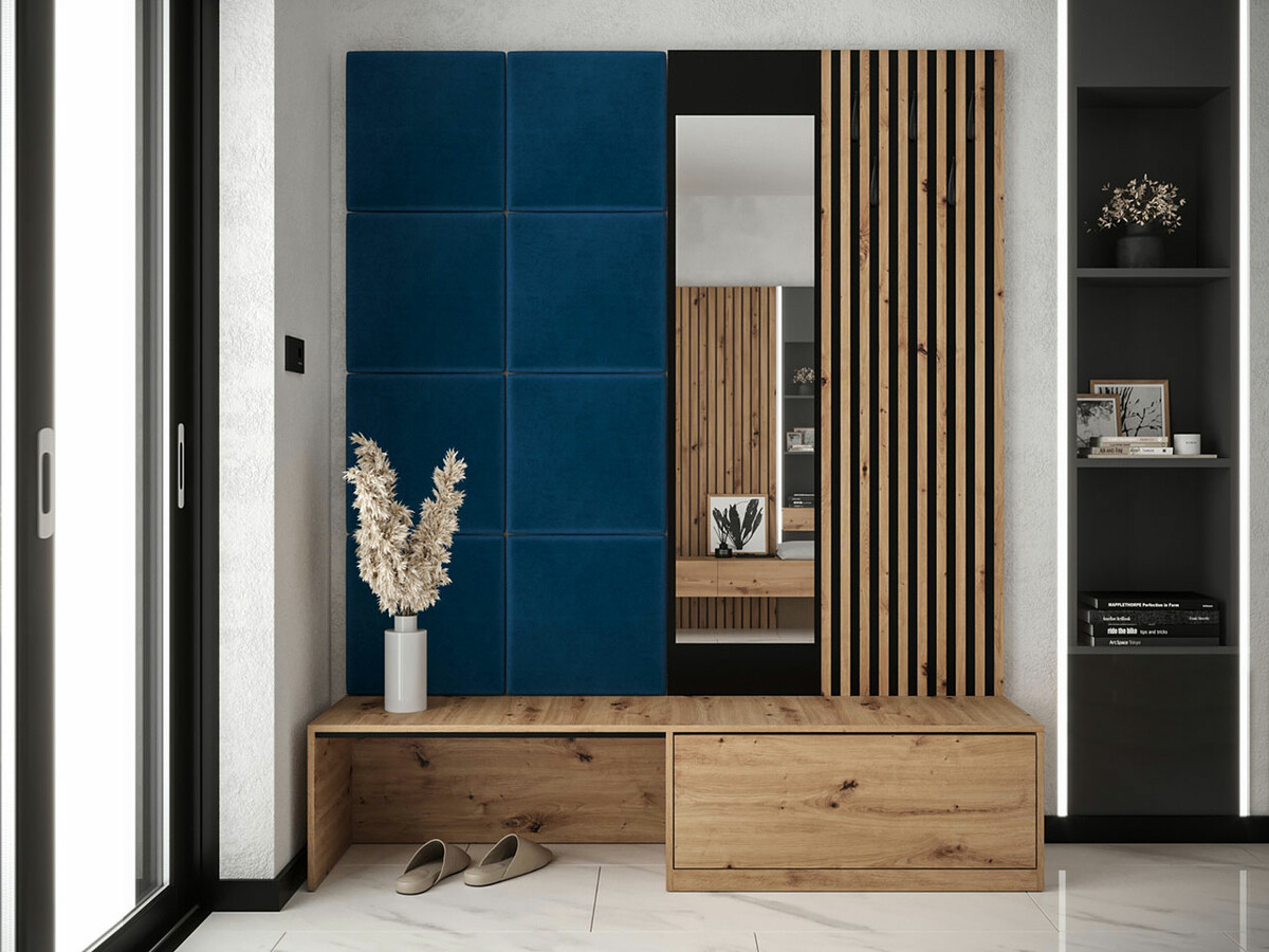 Prieškambario komplektas Fabor (Artisan ąžuolas + Manila 26)