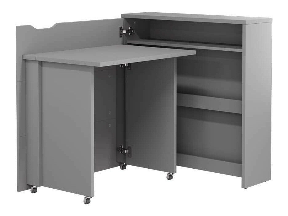 Kampinis darbo stalas Concept Pro Lenart II (Pilka)