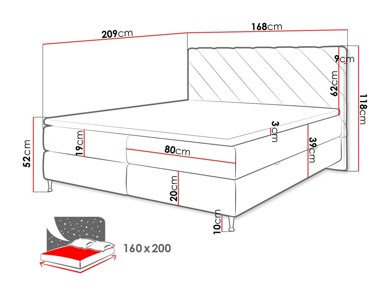 Continental lova ComfiDream 176 (Fresh 11)