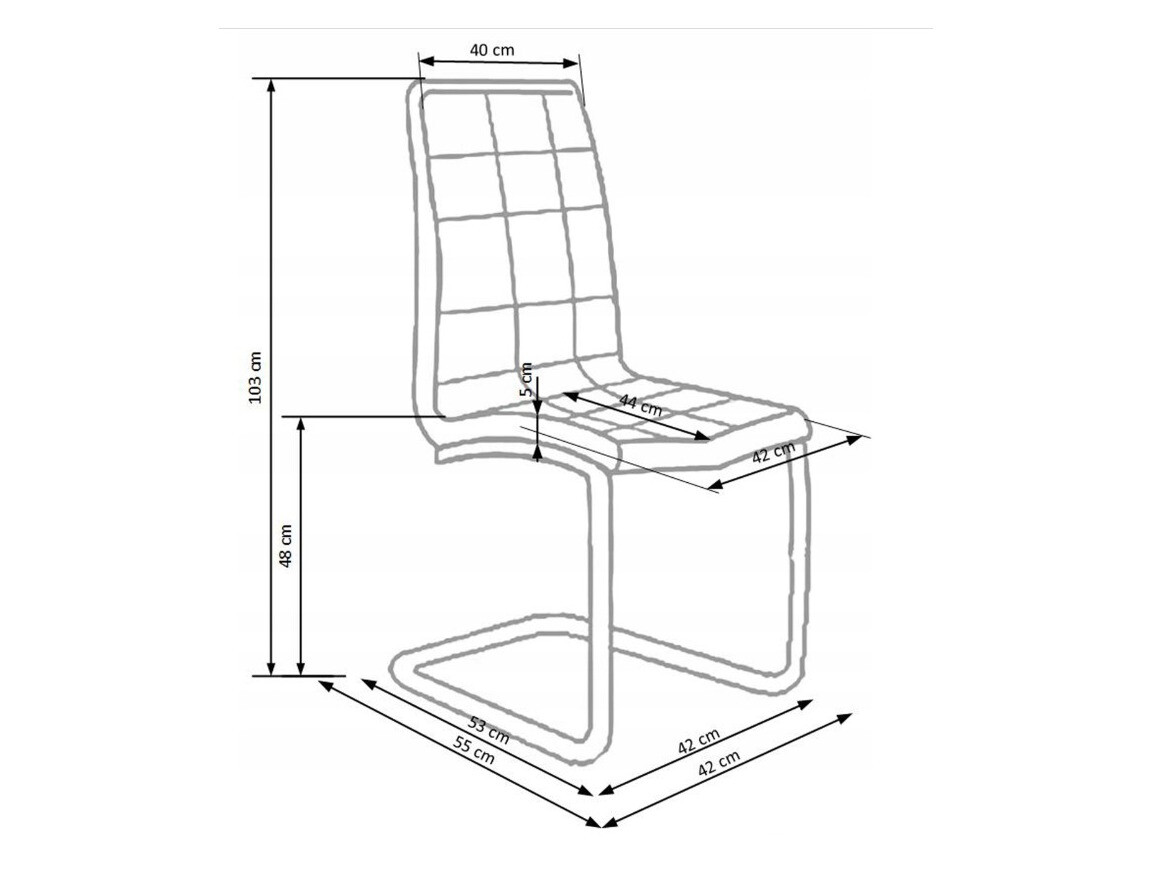 Kėdė Houston 142 (Juoda)
