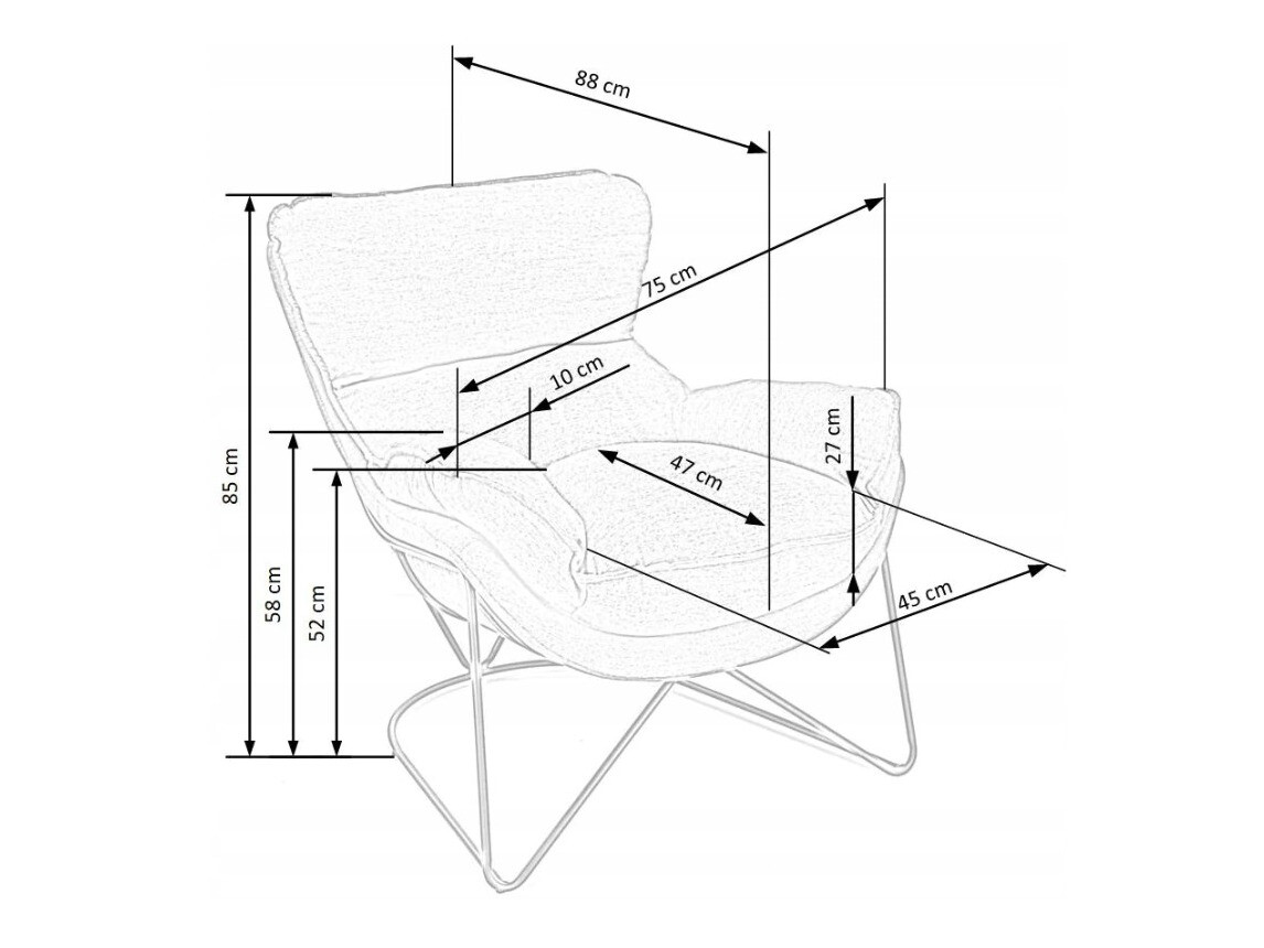 Fotelis Houston 1419