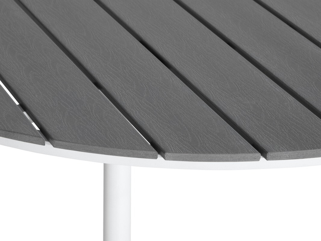 Lauko stalas Comfort Garden 1312 (Balta + Pilka)