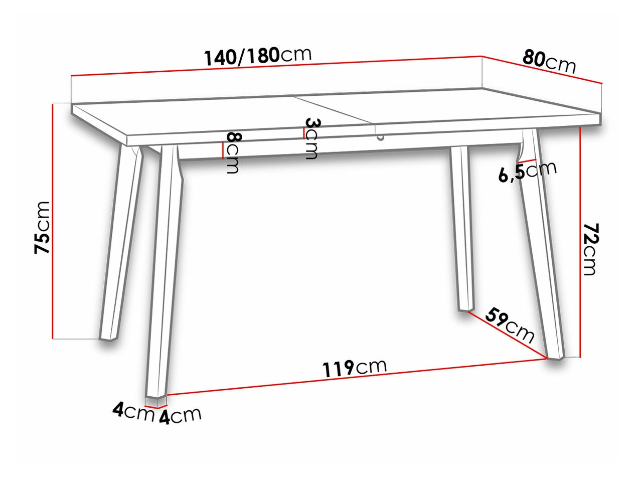 Stalas Victorville 129 (Grandson ąžuolas)