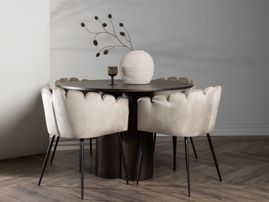 Valgomojo komplektas Dallas 3984 (Ruda)