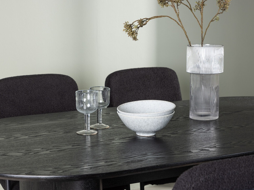 Valgomojo komplektas Dallas 3996 (Juoda)