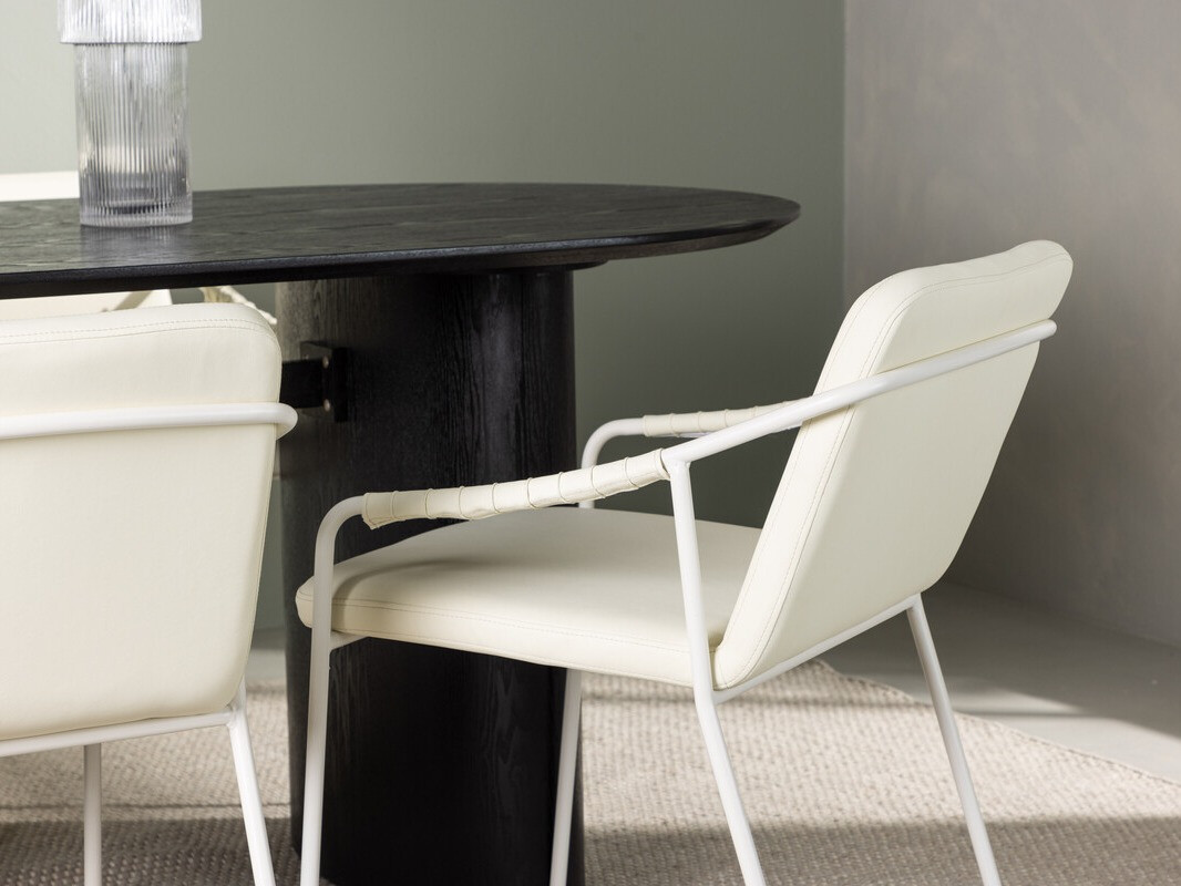 Valgomojo komplektas Dallas 3999 (Juoda)