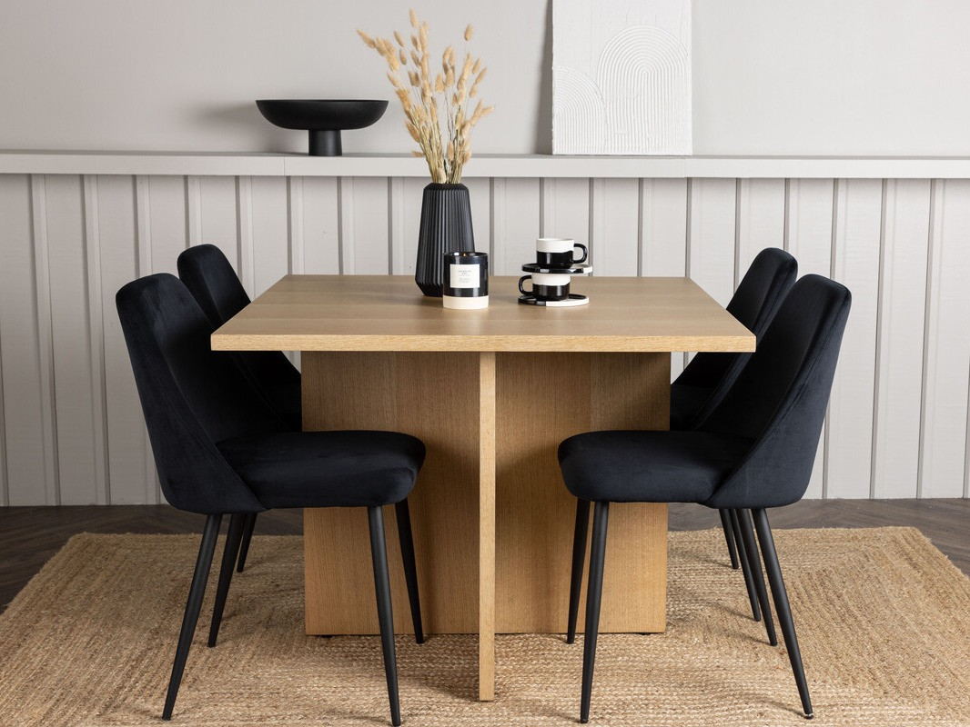 Valgomojo komplektas Dallas 4005 (Juoda)