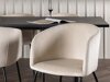 Valgomojo komplektas Dallas 4041 (Juoda)