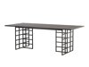 Valgomojo komplektas Dallas 4041 (Juoda)