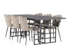 Valgomojo komplektas Dallas 4042 (Juoda)