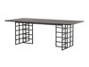 Valgomojo komplektas Dallas 4042 (Juoda)