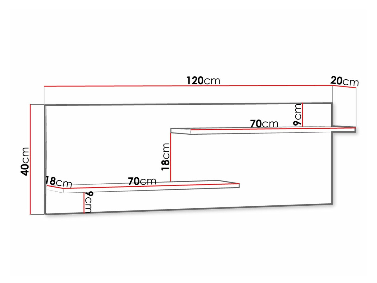 Pakabinama lentyna Etrmona 110