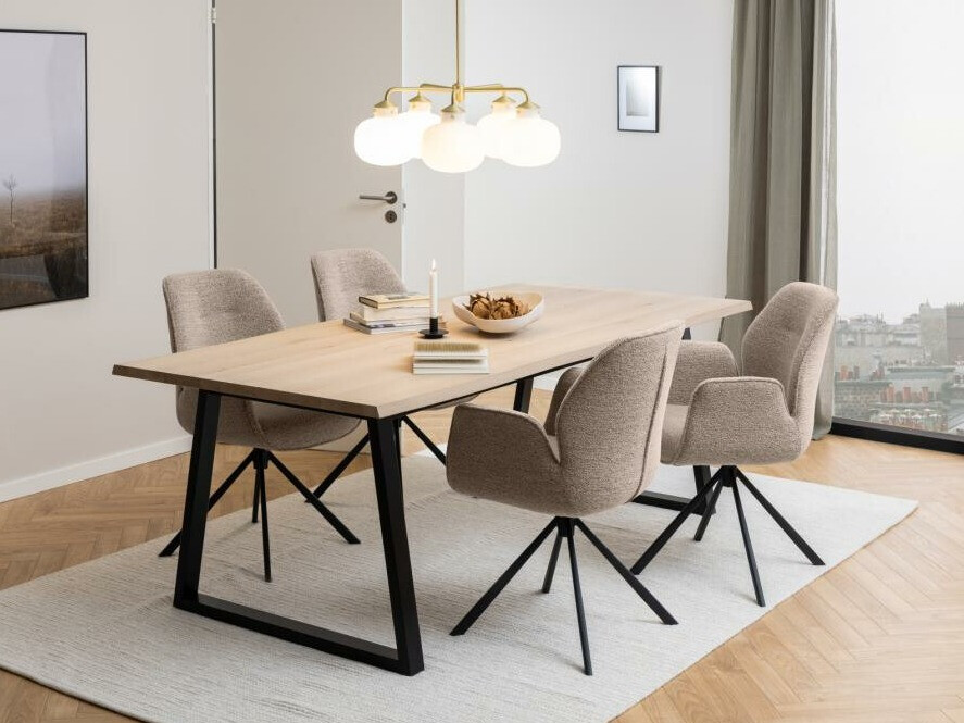 Kėdė Norsica 696 (Smėlinė + Juoda)