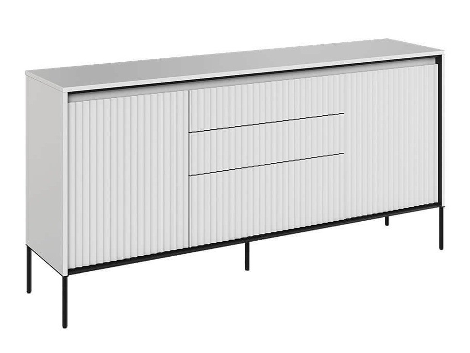 Komoda Fernolu 100 (Balta + Juoda)