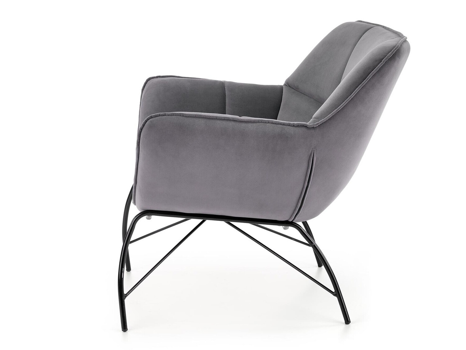 Fotelis Houston 1485 (Pilka + Juoda)