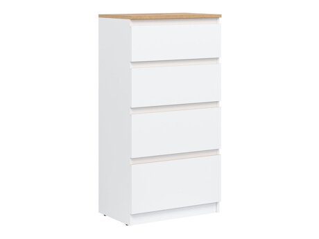 Komoda Catelbi 103 (Balta + Ąžuolas)
