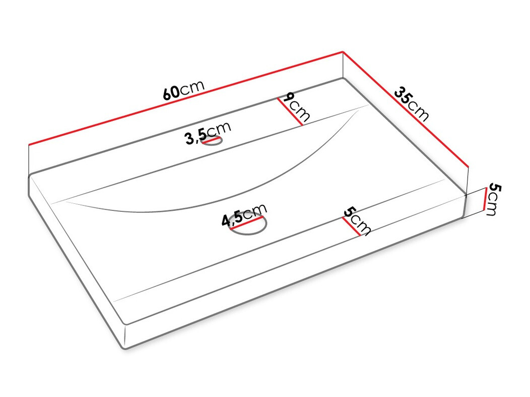 Vonios komplektas Comfivo Livciro 107 (Balta)