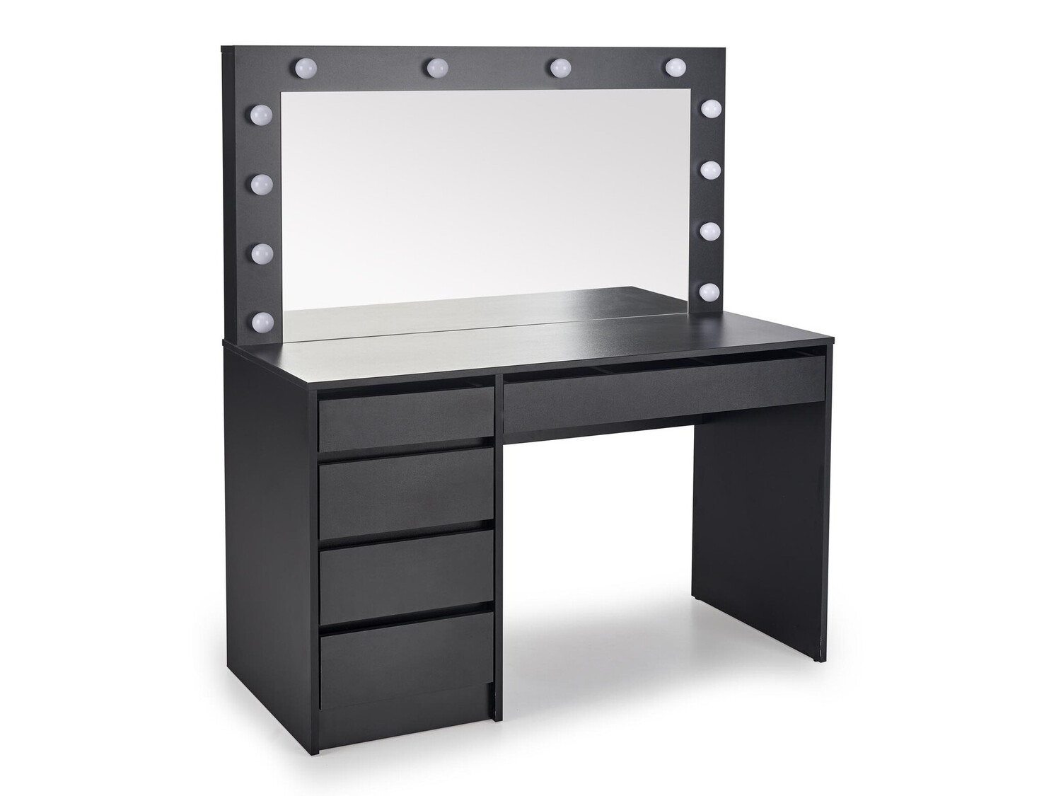 Makiažo staliukas Houston Gaudium I (Juoda)