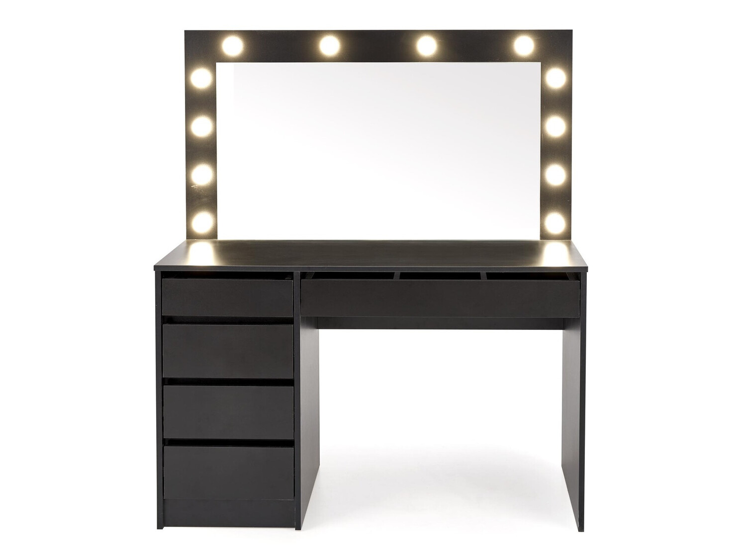 Makiažo staliukas Houston Gaudium I (Juoda)