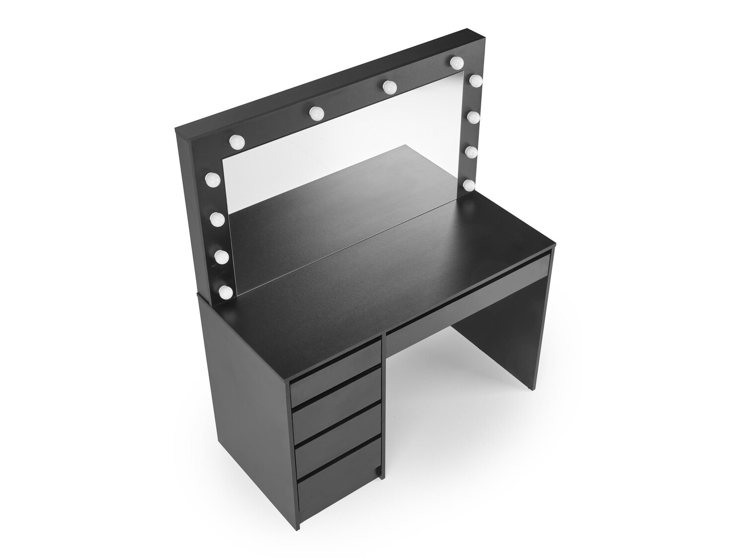 Makiažo staliukas Houston Gaudium I (Juoda)