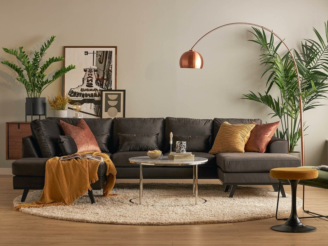 Minkštas kampas Floromo 121 (Monolith 95)