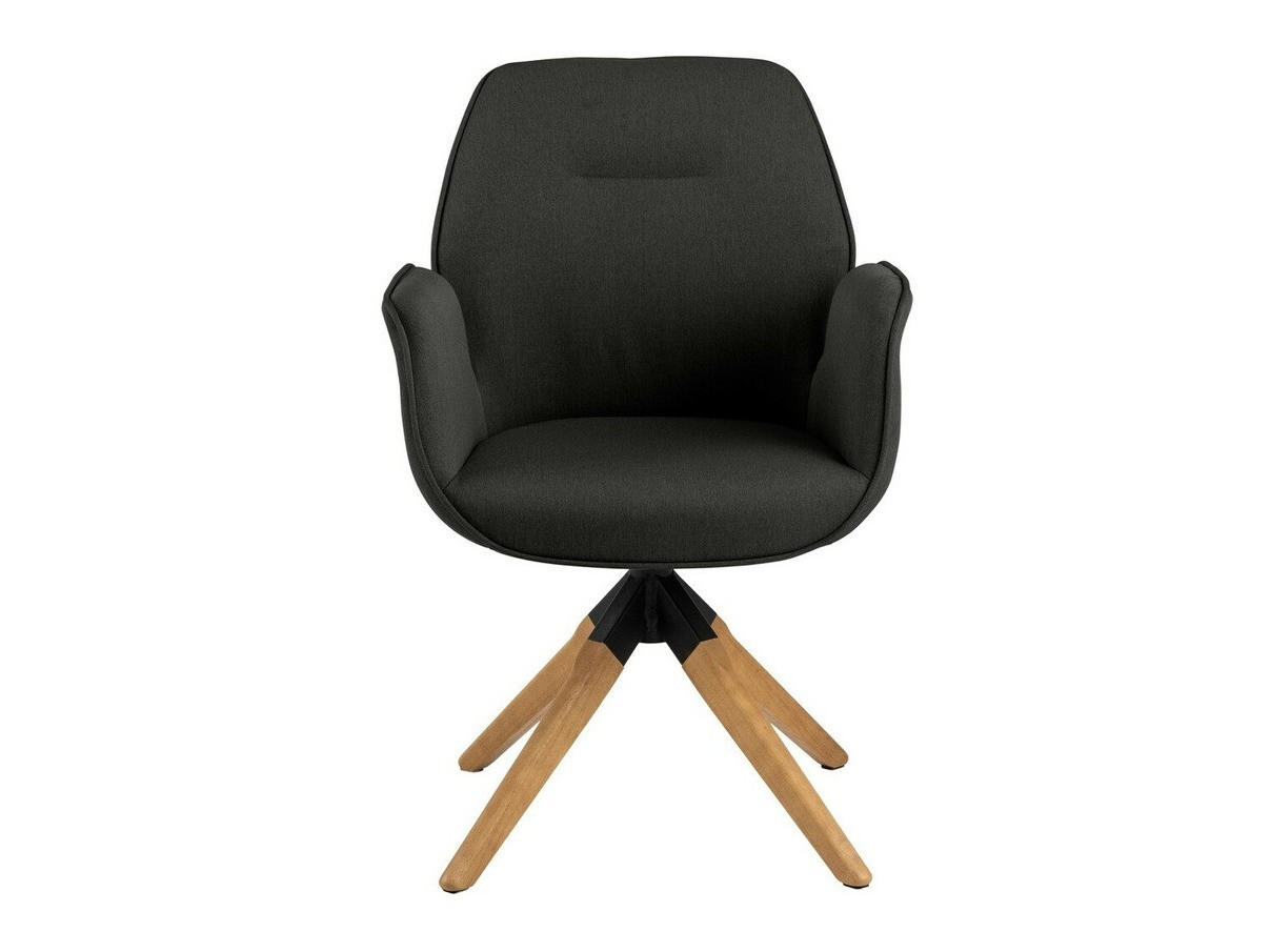 Kėdė Norsica 391 (Tamsi pilka + Šviesus medis)
